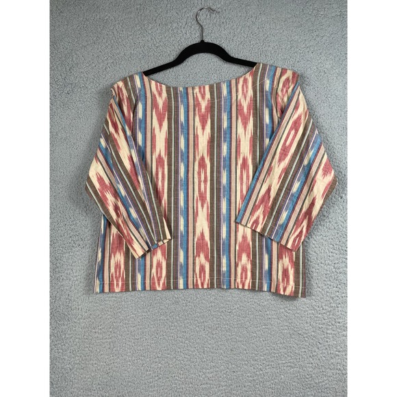 Styles De Santa Fe Women's Pattern Top Size S - Picture 2 of 7